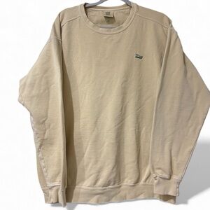 Comfort Colors Butter Yellow Tug Stuff from Leland Michigan Sweatshirt in L